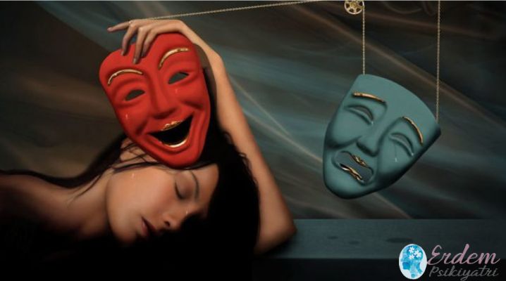 Histrionik Kişilik Bozukluğu maskeli yüzler.