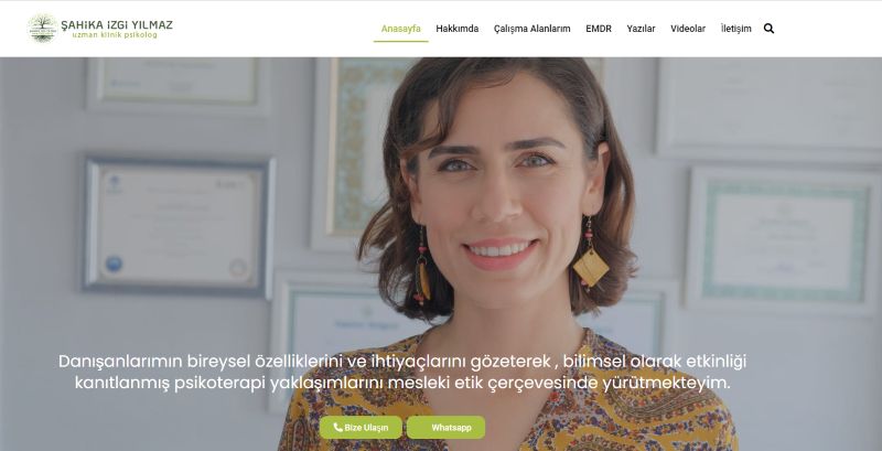Psikolog Şahika İzgi Yılmaz