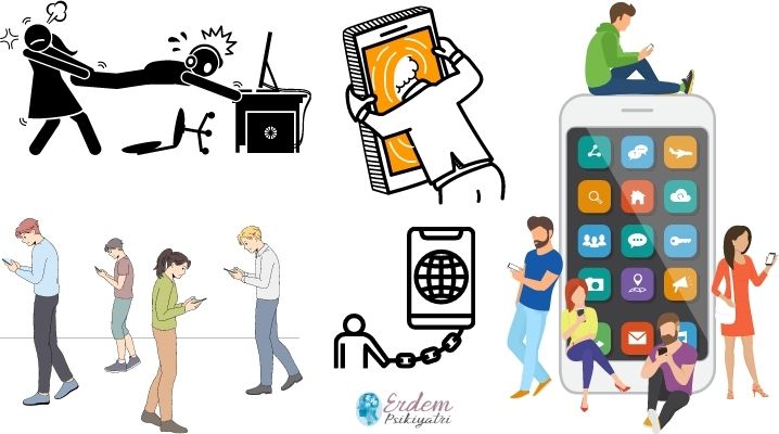 Teknoloji bağılısı olan bireylerden bir kaç örnek